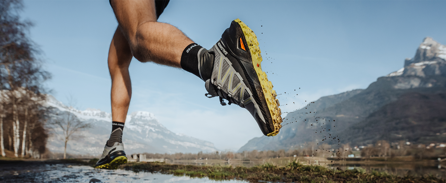 Жіночі трекінгові черевики Salomon Speedcross Peak, 39 1/3 EU, Black Nightshade Orchid Petal