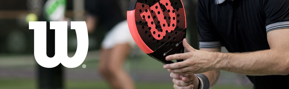 Падель ракетка Wilson Blade Team, скловолокно/EVA, 370 г, зелено-чорна