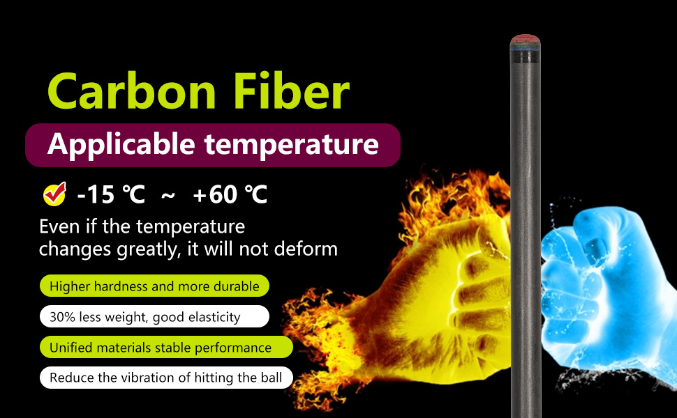 Більярдний кий з карбону (CQ-B20)