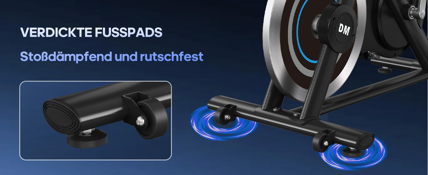 Ергометр DMASUN для дому з регульованим магнітним опором, стійкою для гантелей, важким маховиком, LCD-монітором, регульованою висотою, фітнес-велосипед до 180 кг, зелений [2026 модель]