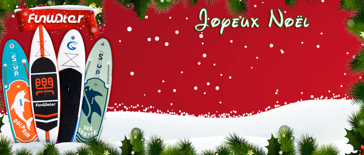 Надувний SUP Борд FunWater 11' для початківців та сімей: комплект з веслом, насосом та аксесуарами. Помаранчевий, з антиковзаючим EVA-деком.