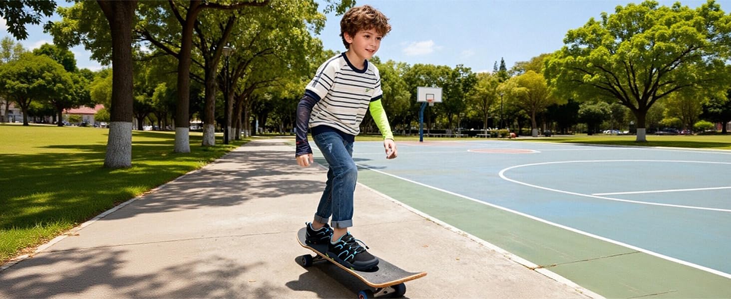 Дитячі трекінгові черевики Littleplum для хлопчиків, підошва для босоногих, дихаючі, антиковзні, чорно-сині, 35 EU