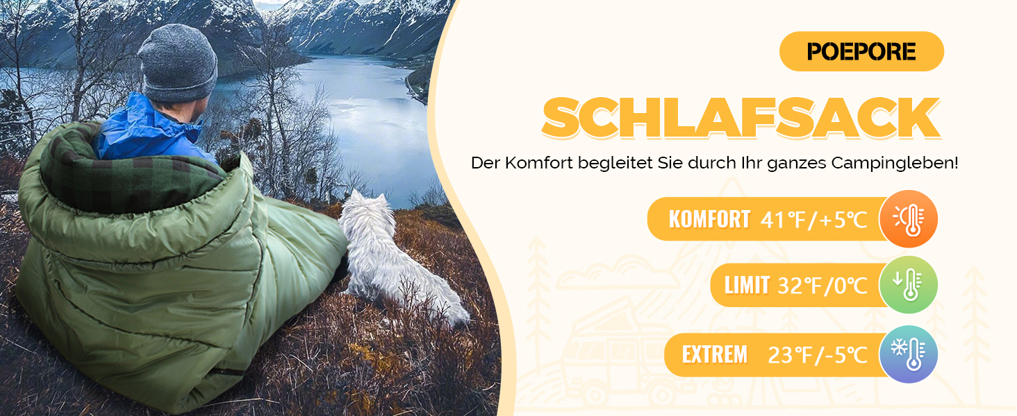 Спальний мішок XXL для дорослих, 3-4 сезони, фланель, кемпінг, зимовий, 230x90 см