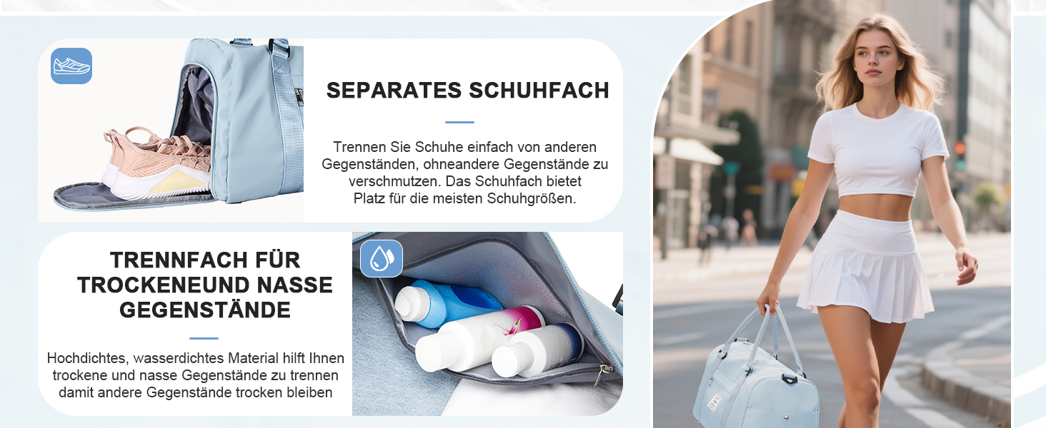 Спортивна сумка HYC00 для жінок та чоловіків, дорожня сумка, Gym bag, Weekender, 50л, армійний зелений