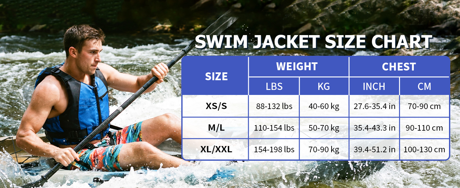 Рятувальний жилет Owntop для дорослих (XL-XXL), 50N, з кишенями, регульований, для SUP, каякінгу, риболовлі, вітрильного спорту та каное, чорний