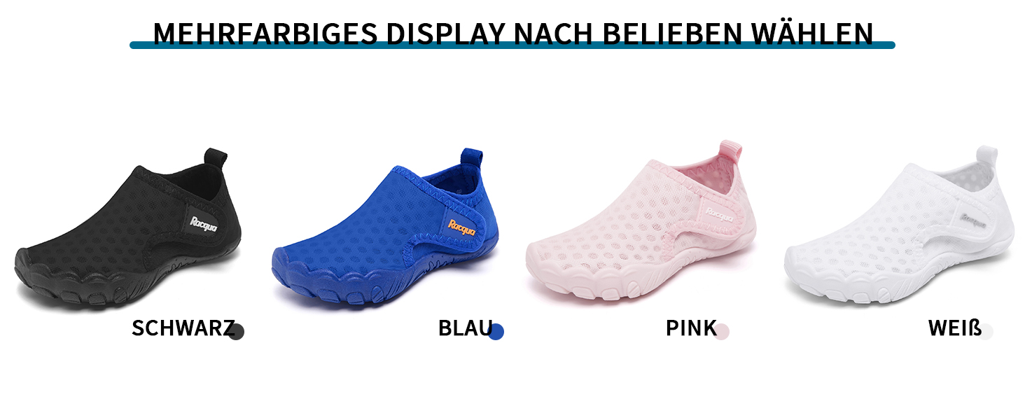 Дитячі аквашузи Raqua для плавання, антиковзаючі, рожеві (26 EU)