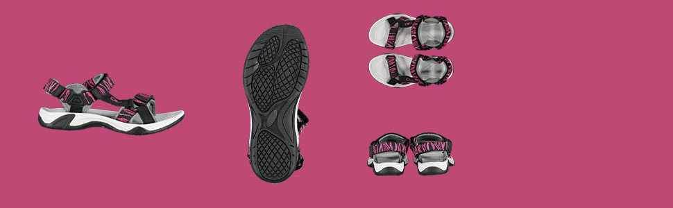 CMP Hamal: жіночі сандалії на ремінцях, блакитний колір, розмір 39 EU