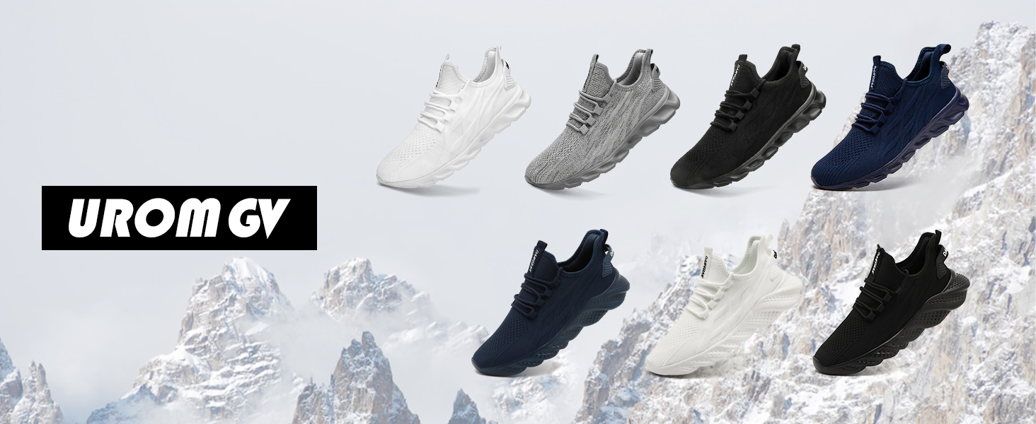 Чоловічі спортивні кросівки для бігу, тенісу, джогінгу та ходьби. Легкі, дихаючі, чорні, розмір 45 EU