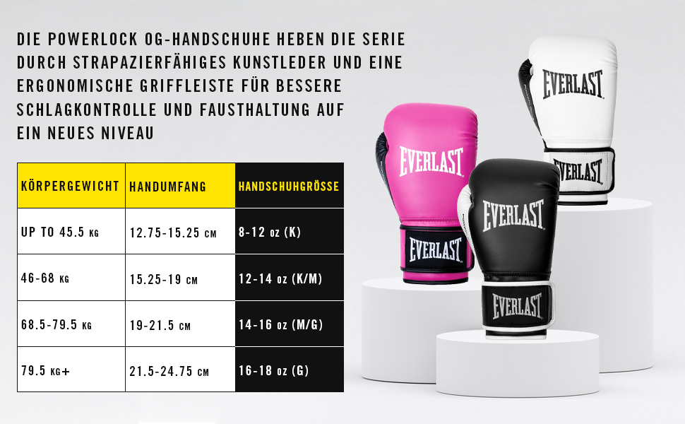 Боксерські рукавички Everlast Powerlock 2R для тренувань, спарингу та груші, 14oz, колір вугільний (Charcoal)