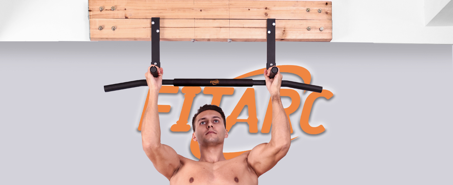 Кріплення для турніків Fitarc - міцна конструкція для домашнього спортзалу (чорний)