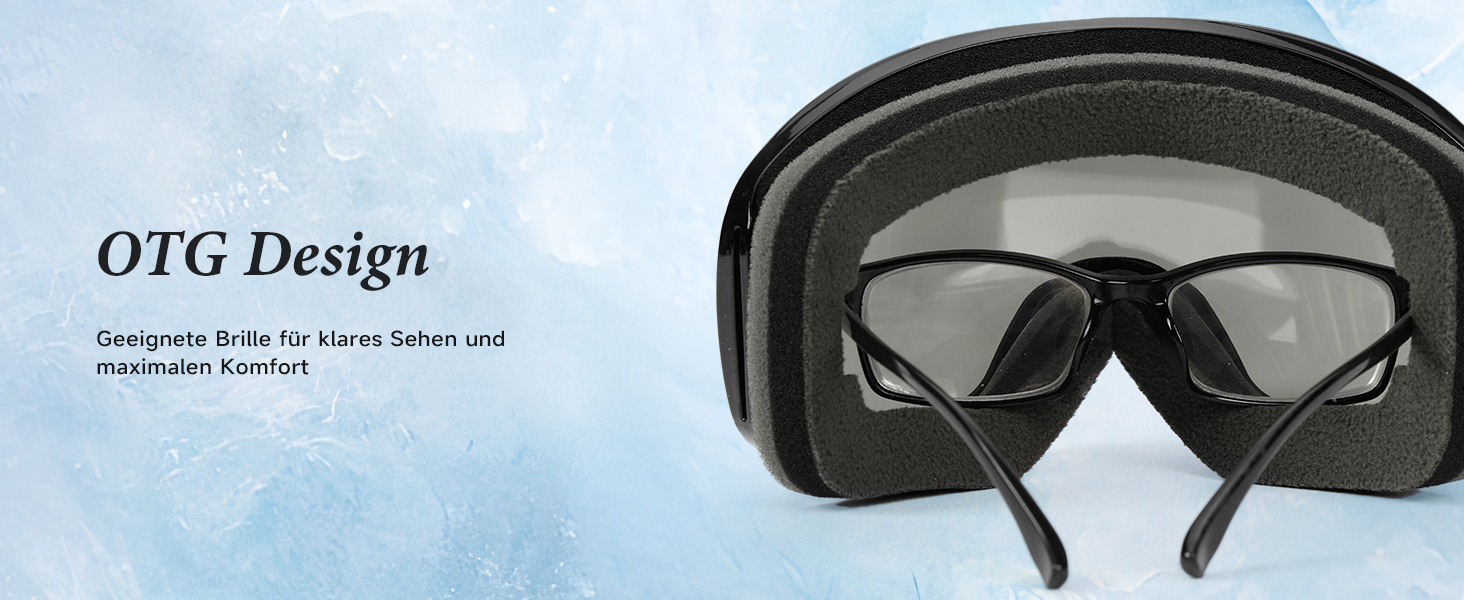 Шолом для сноуборду та лиж зі захисними окулярами, регульований, білий, M