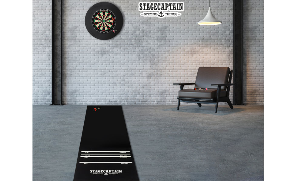 Дошка для дартсу Stagecaptain DBS-1715 Bullseye Pro зі стрілами