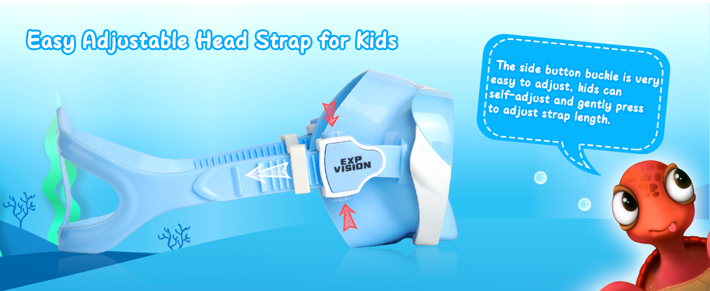 Дитячі окуляри для плавання Kinder Taucherbrille 180° Anti-Fog, маска для снорклінгу з носовою перегородкою, для підлітків 4-15 років, білі