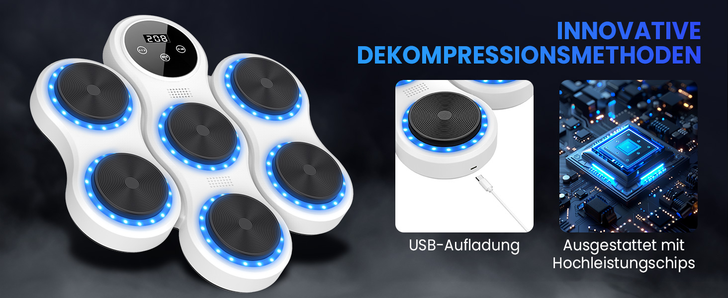 Музичний бокс-машина IERAKOR з LED, Bluetooth, рукавичками, 9 режимами швидкості, лічильником, для дітей та дорослих