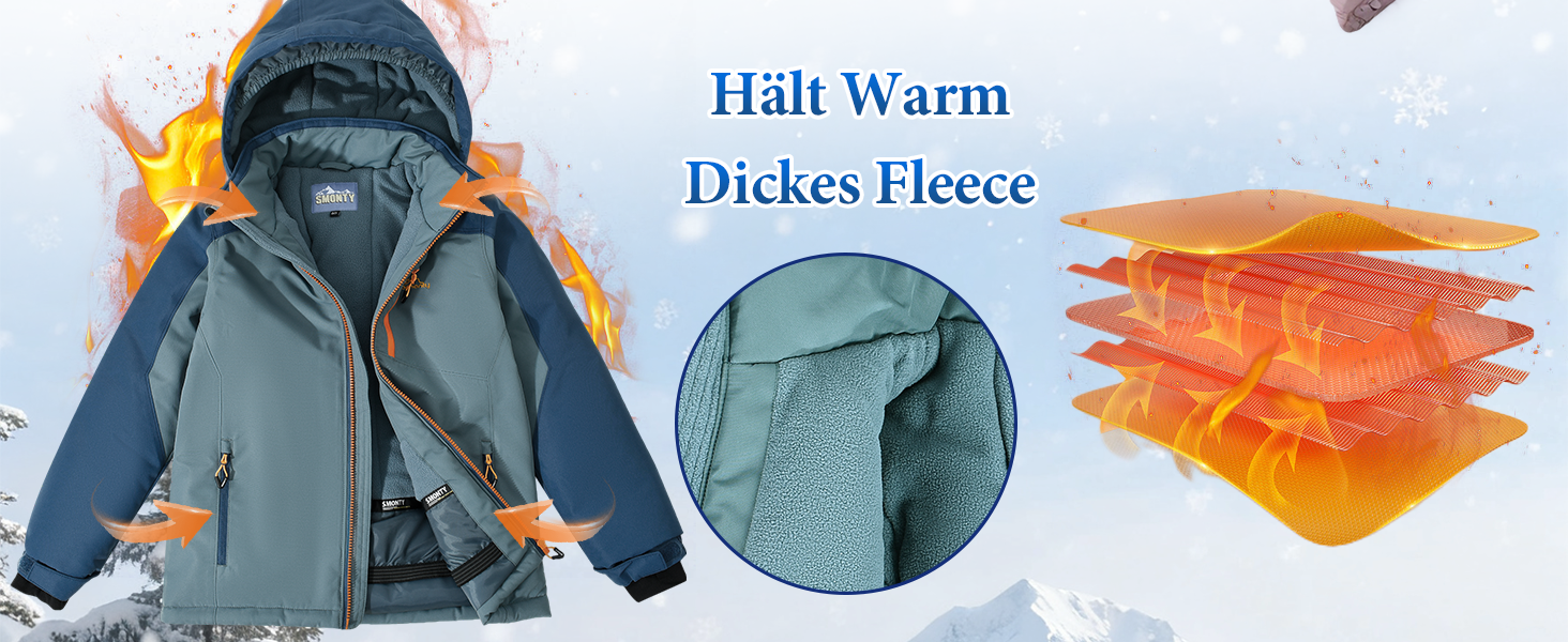 SNOWER Дитячий зимовий комбінезон для хлопчика з капюшоном, гірськолижний костюм, теплий, кольоровий зелений (10-12 років, індиго)