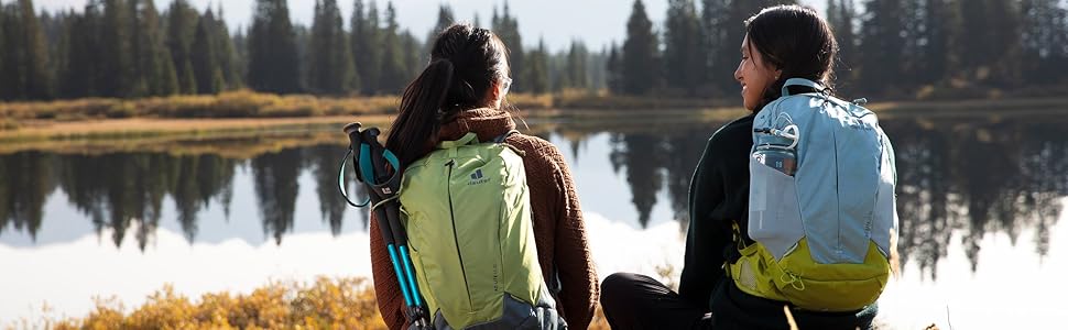 Чоловічий туристичний рюкзак Deuter AC Lite 24 л, зелений