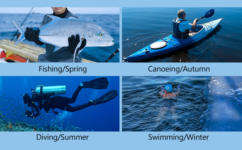 Неопренові рукавички PAWHITS 3 мм для плавання, дайвінгу, каякінгу та серфінгу (чоловічі/жіночі)