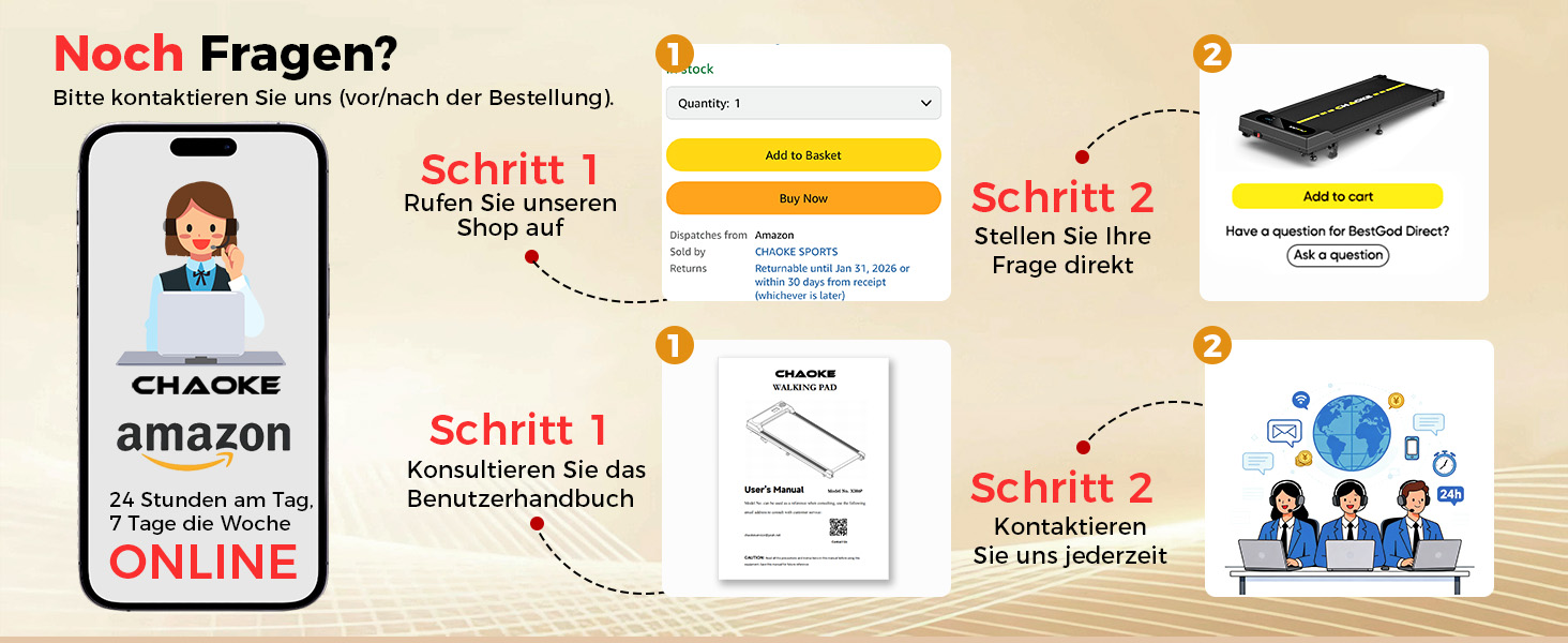 Walking Pad CHAOKE: біговий доріжка для дому з регулюванням швидкості 1-10 км/год, нахилом 9%, потужністю 2.75HP, вбудованими колонками та керуванням через додаток, до 160 кг, чорно-жовта, без встановлення, 2026