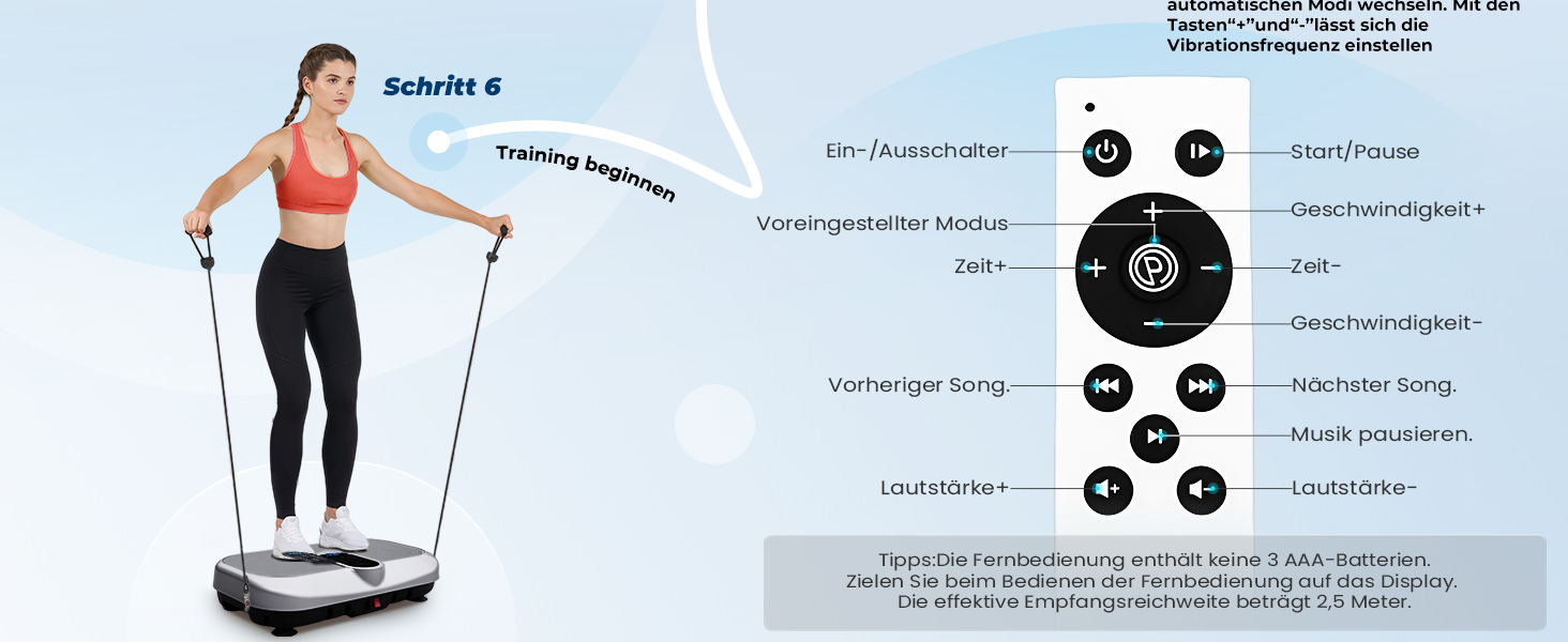Вібраційна платформа 4D для дому з пультом, стрічками опору, підігрівом та Bluetooth, 150 кг, 120 рівнів