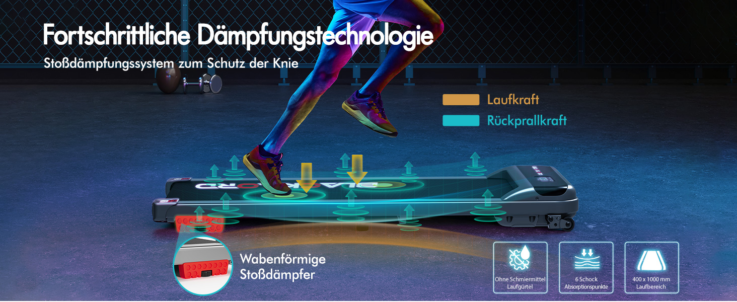 Електричний біговий тренажер BLACK LORD MS2 схил 9%, 3.2 PS, 4-в-1, для дому та офісу, 12 програм, динамік, 140 кг