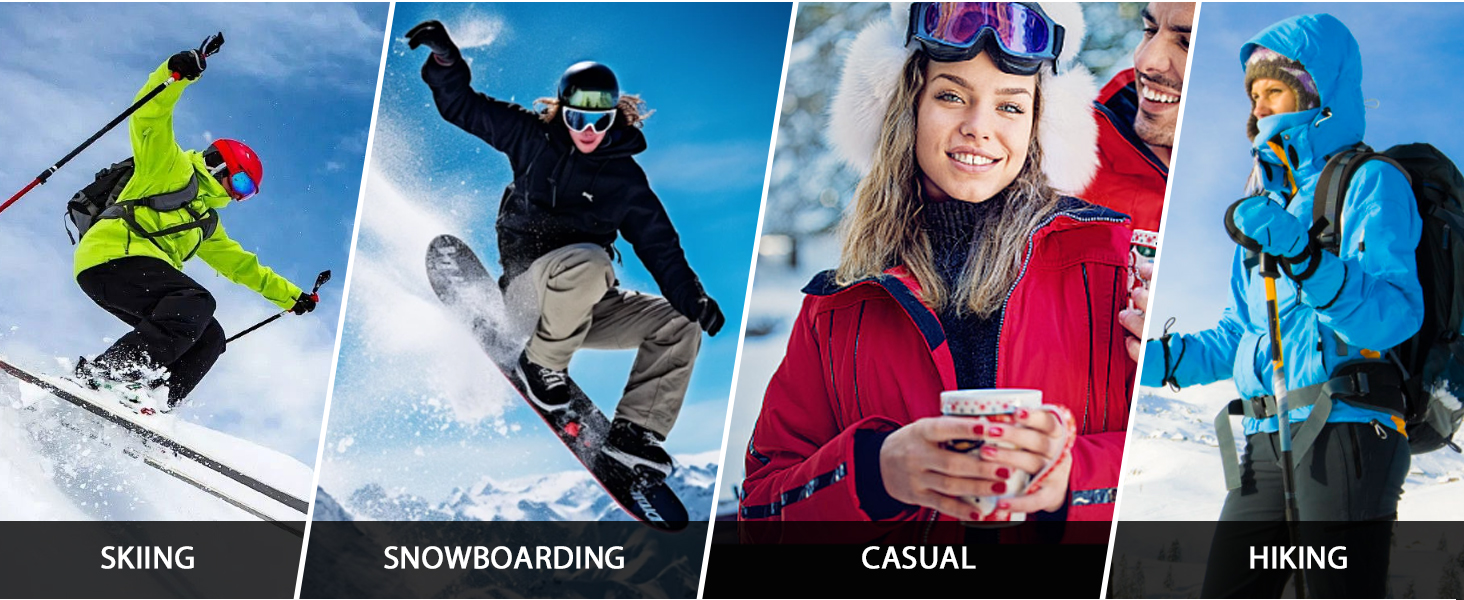 Жіноча лижна куртка Pioneer Camp - водонепроникна, вітронепроникна, тепла зимова куртка для катання на лижах, сноуборді та хайкінгу, білий колір, розмір M