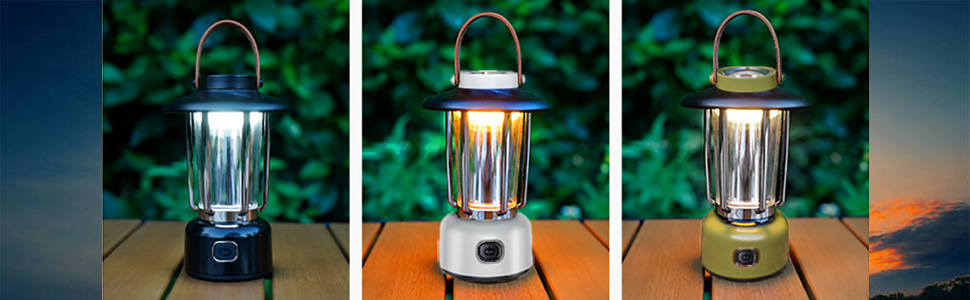 LED кемпінговий ліхтар AuRiver: портативна лампа з USB зарядкою, 3 режими світла, IPX3, для кемпінгу, намету, дому та надзвичайних ситуацій