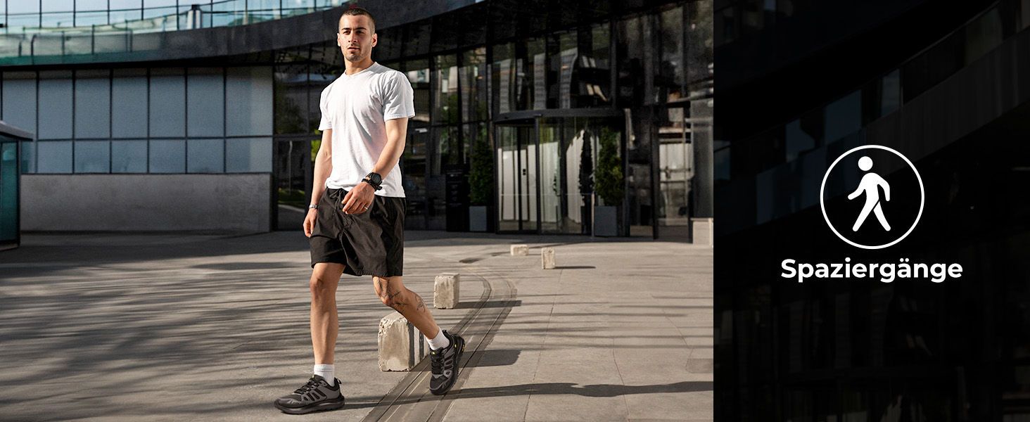 Черевики для хайкінгу FitVille для чоловіків, широкі, водонепроникні, розмір 40-50, чорні