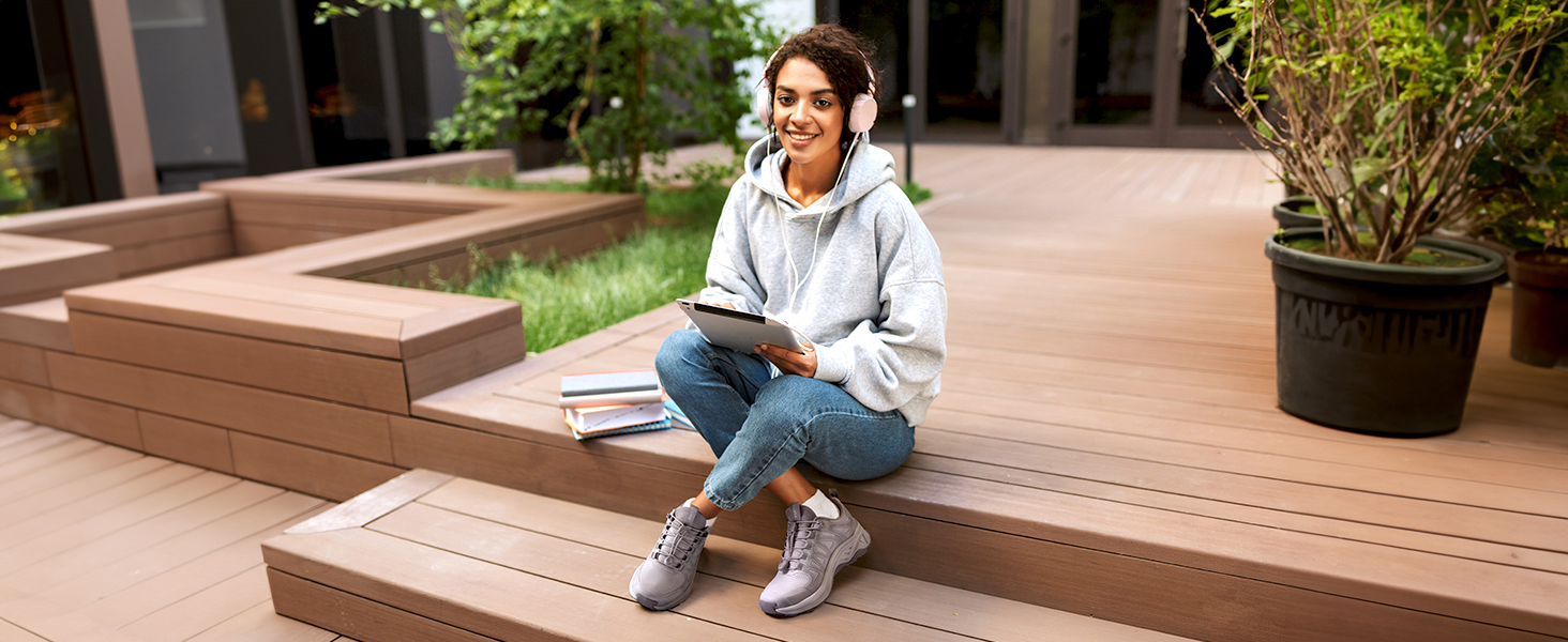 Черевики для піших прогулянок NORTIV 8 для жінок, легкі, для хайкінгу, кемпінгу та відпочинку, розмір 40 EU, світло-фіолетовий