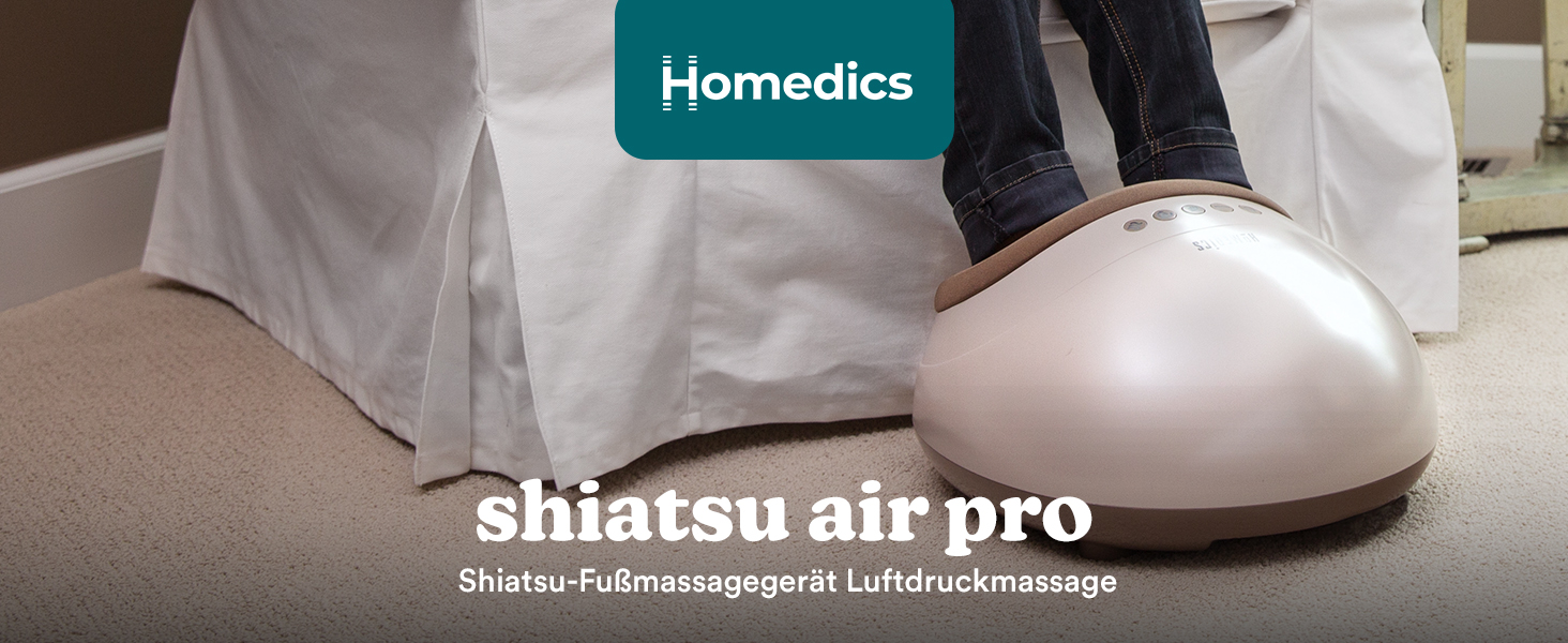 Масажер для ніг HoMedics Shiatsu з нагріванням, розминанням і стисненням