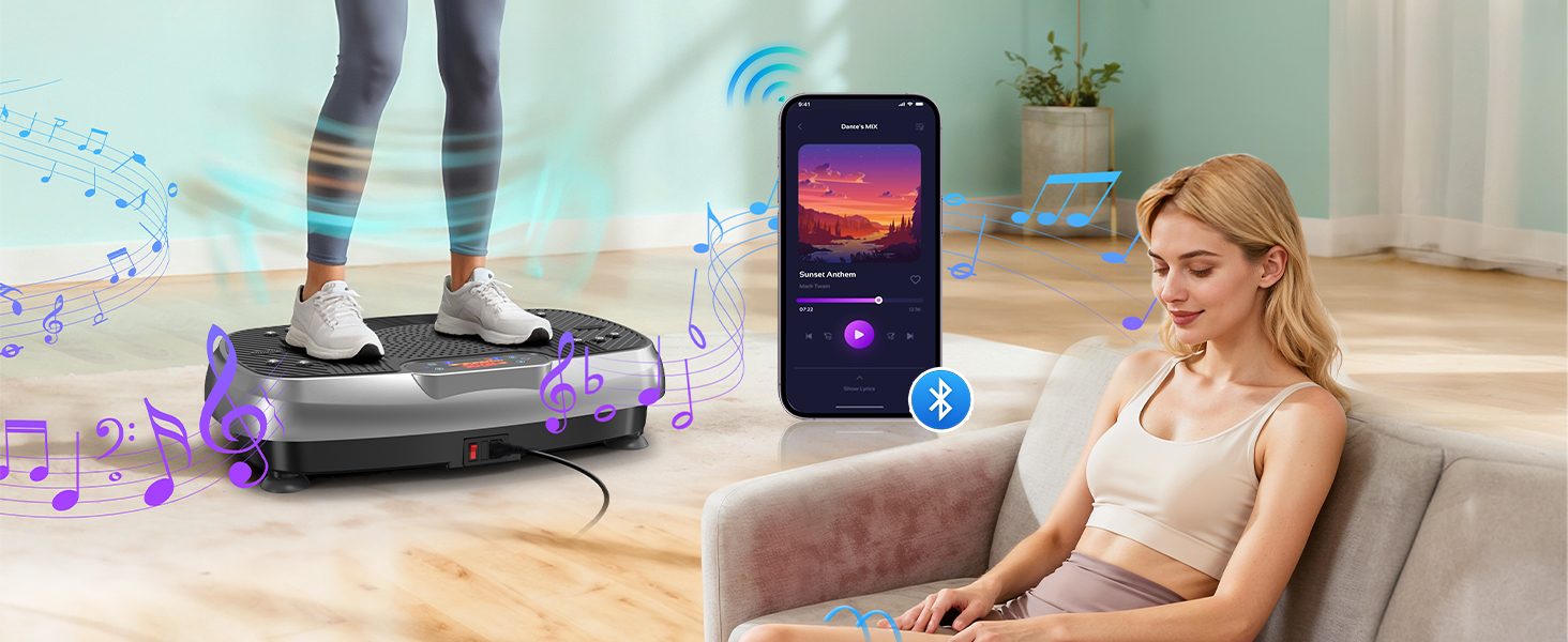 Віброплатформа для дому з подвійним мотором, 160 кг, для схуднення, тренування всього тіла та нарощування м'язів (Сірий)