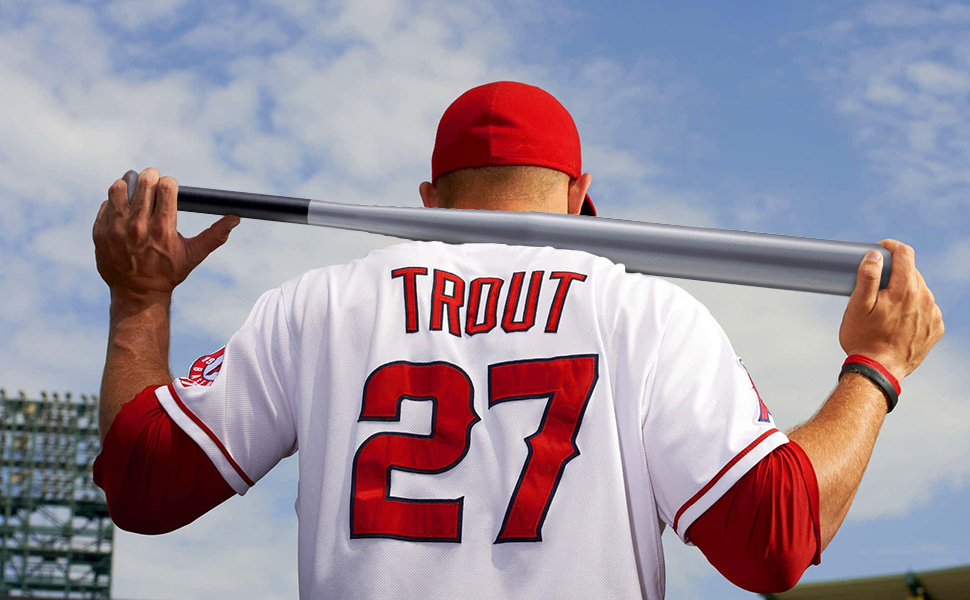 Бейсбольна біта 82 см, сталь. Бейсбольна біта, біта для софтболу. Спортивне обладнання для спорту та відпочинку (сріблястий, легована сталь)