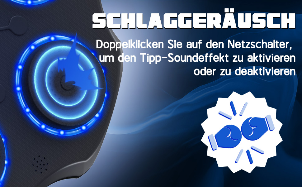 Музична боксерська машина Lvelfe з LED-підсвічуванням, Bluetooth, 9 режимів швидкості та лічильником, чорна