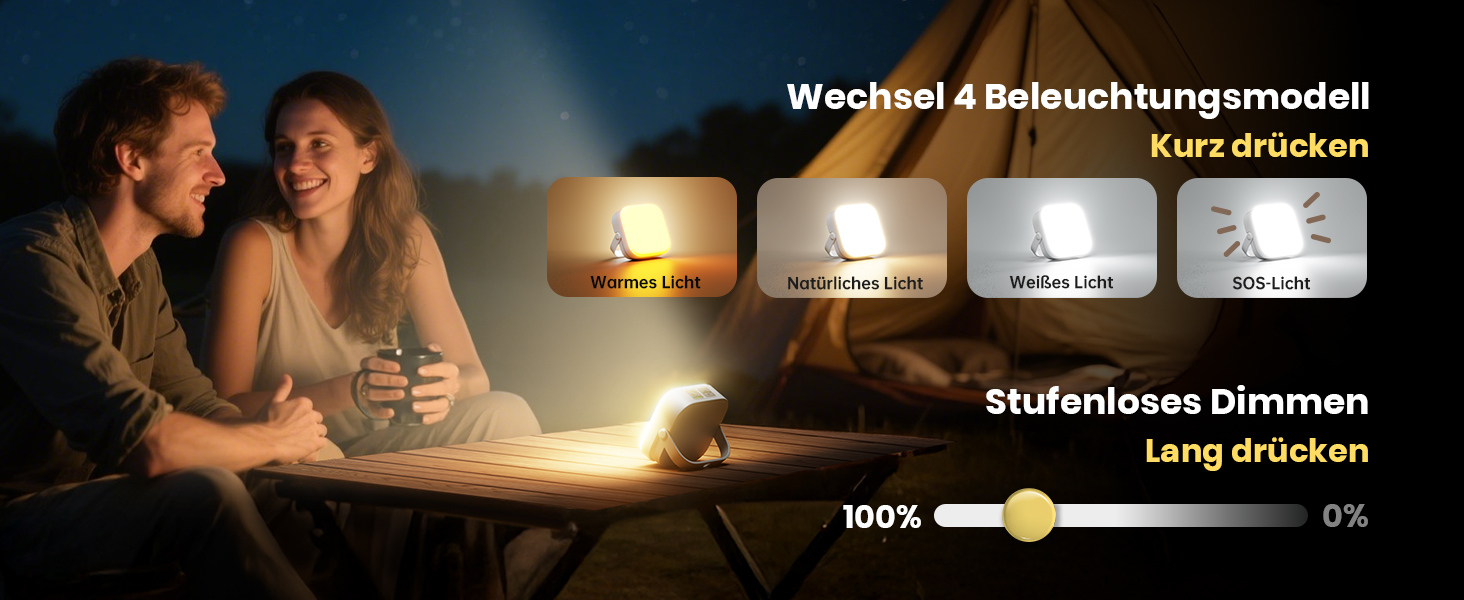 Ліхтар намету Eventek 2 шт. 4000LM, 10000mAh, LED, водонепроникний, 4 режими, для кемпінгу, походу, надзвичайних ситуацій