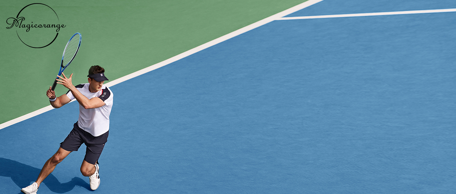 Набір для бадмінтону Magicorange 4 шт. для ігор на вулиці, включає 4 ракетки, 4 волани, 4 запасні намотки та 1 сумка. Червоний та зелений колір