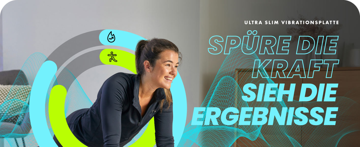 Вібраційна платформа Bluefin Fitness для тренувань всього тіла. Тренажер для дому, Slim, без Bluetooth