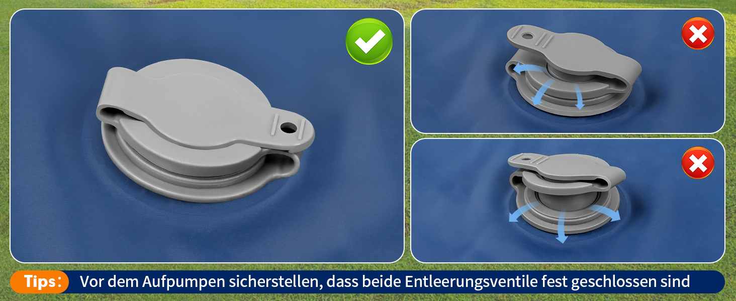 Каремат HiiPeak Isomatte самонадувний туристичний, з інтегрованими подушками, для кемпінгу, блакитний (подвійний)