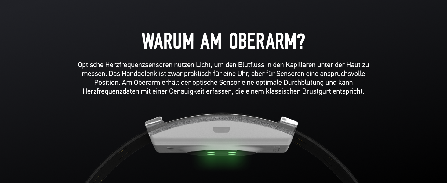 Пульсометр COROS Komfort: Bluetooth, 38 год автономності, точні дані, автоматичне визначення носіння