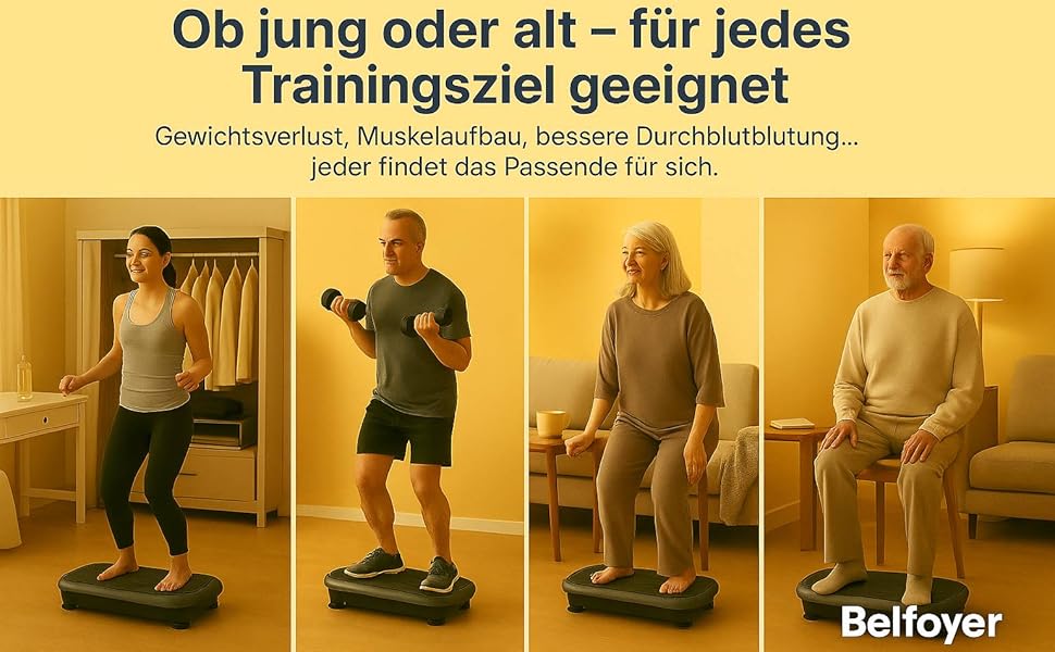 Вібраційна платформа LCD з Bluetooth та USB – Power Plate для фітнесу, тренування всього тіла, схуднення та нарощування м'язів, домашнє тренування з пультом дистанційного керування, чорний/червоний