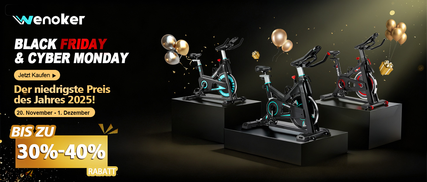 Венкер: Велотренажер для дому з магнітним опором, Indoor Spinning Bike, до 160 кг, блакитний, з додатком