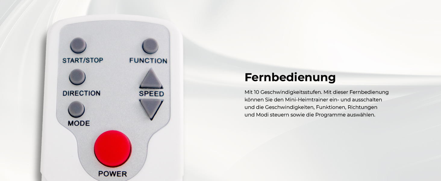 Велотренажер Mobiclinic Mini Bike Veleta з LCD-дисплеєм та регульованим опором, 10 швидкостей, 3 програми, для літніх людей