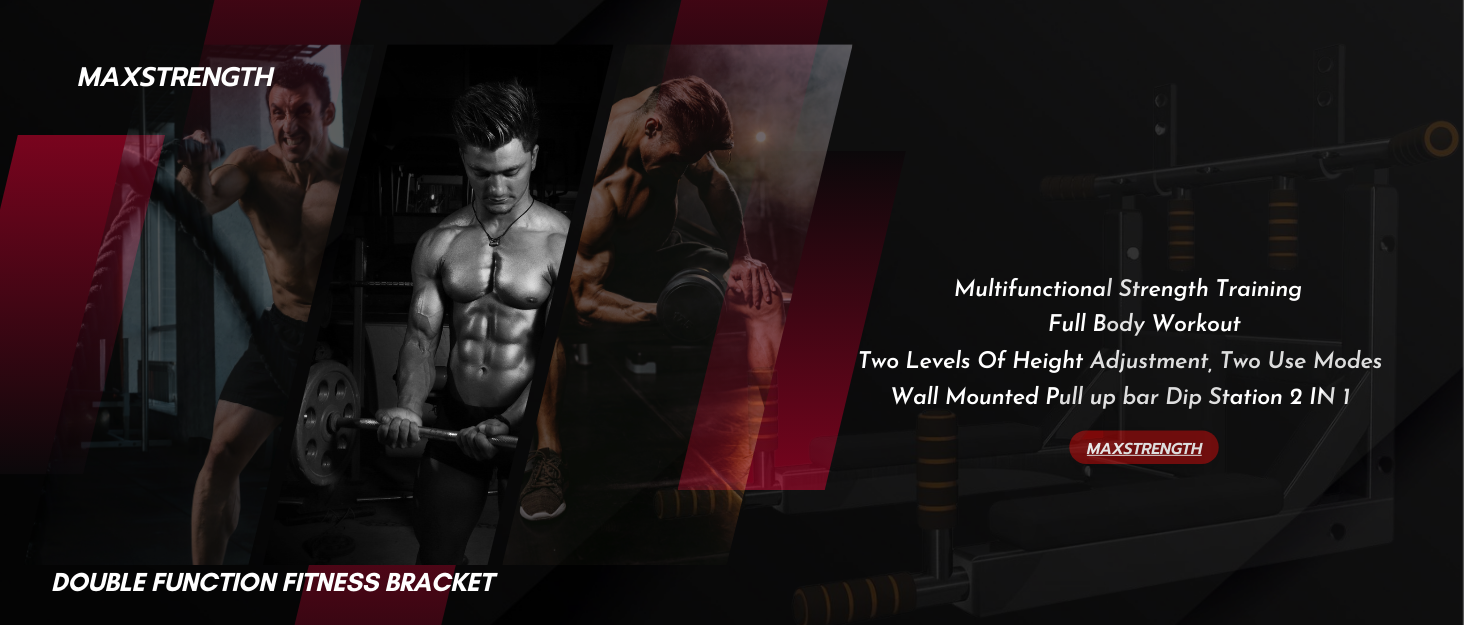 Кільцева штанга для підтягувань на стіну MAXSTRENGTH, турнік для дому, фітнес-обладнання