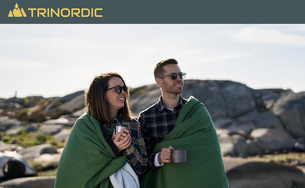Сплячий мішок Trinordic 700g Ultraleicht – для дорослих, кемпінг, походи, bikepacking, подорожі