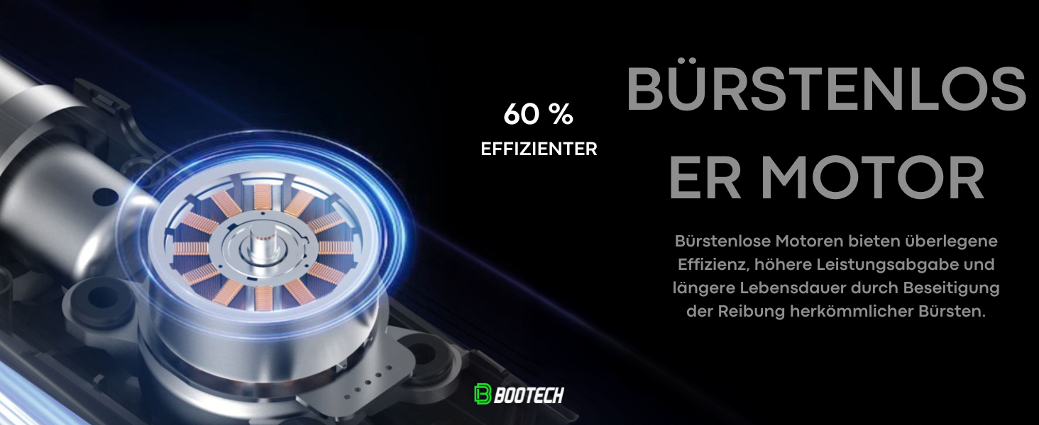 Масажер для м'язів BOOTECH CORE PLUS: тиха масажна пістолета з 6-12 мм амплітудою, 6 насадок, керуванням через додаток, для відновлення та покращення кровообігу