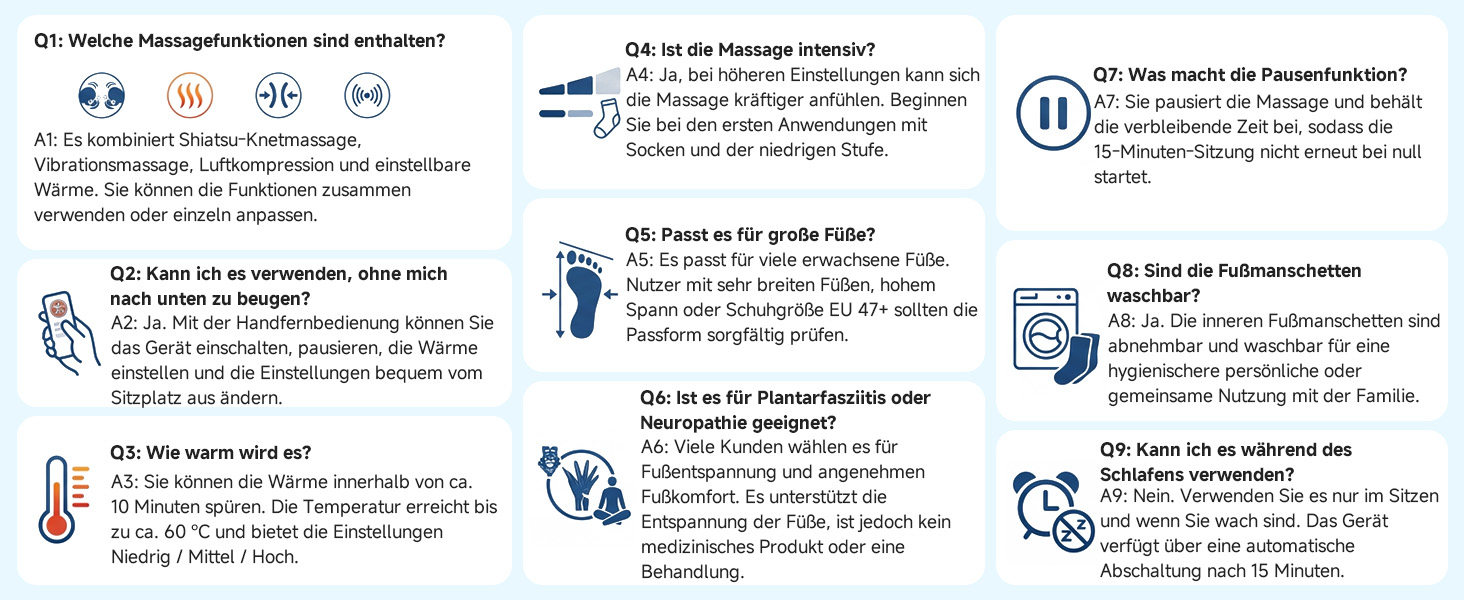 Масажер для ніг COMFIER Shiatsu з функцією підігріву, електричний інфрачервоний масажер стоп (34.5x18.7x40.5 см)
