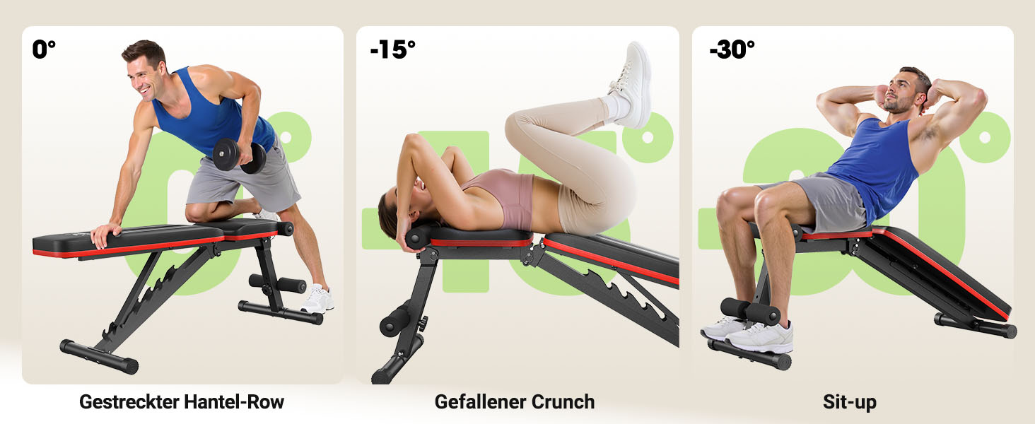 Тренувальна лава FLYBIRD багатофункціональна, 8 положень спинки/3 положення підніжки, вантажопідйомність 300-318 кг, складана, для дому, чорно-червона