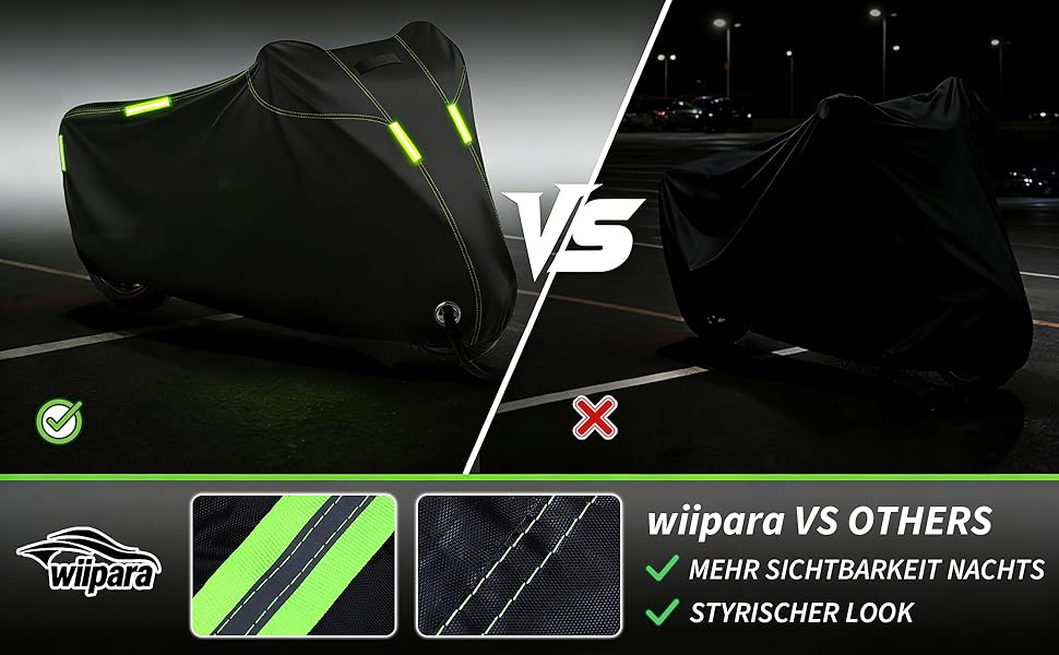 Водонепроникний чохол для мотоцикла та скутера 210D Oxford (200x105x125 см) — захисний зовнішній тент від дощу, снігу та UV-випромінювання, XXS