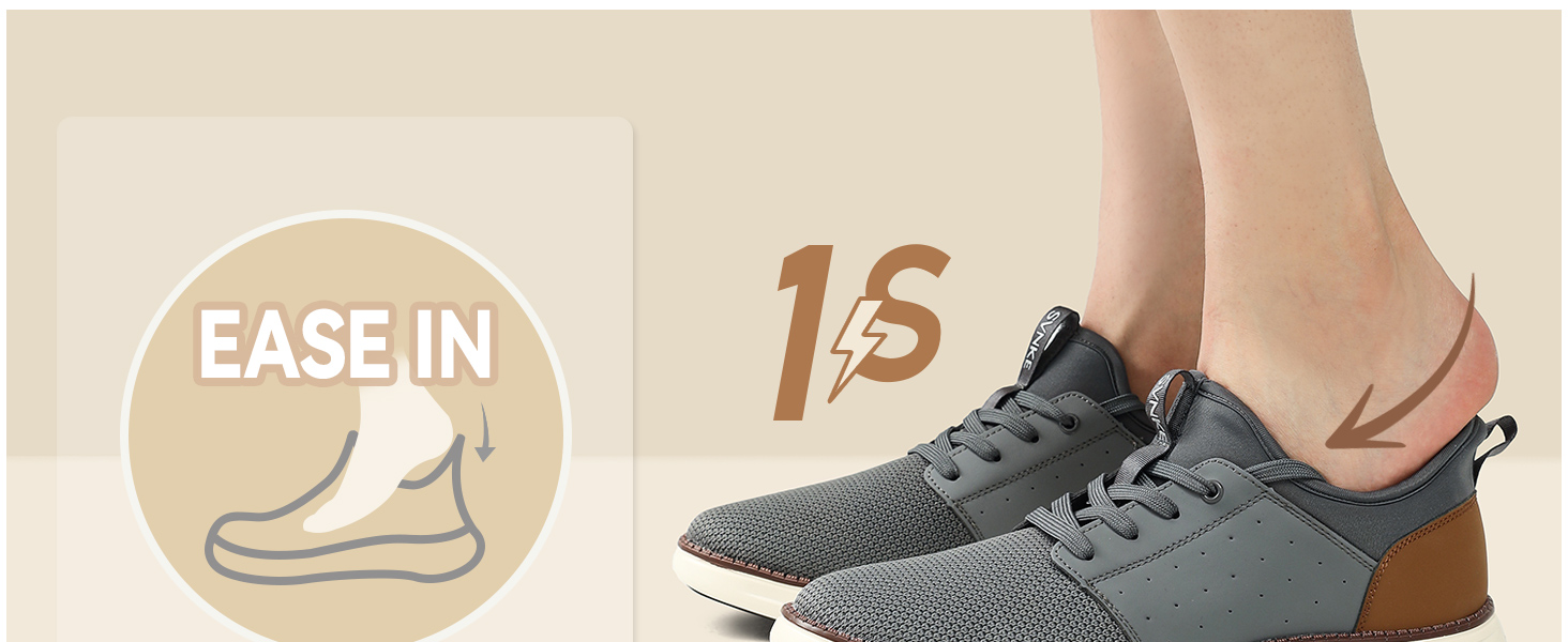 Чоловічі Slip-On кросівки: дихаючі, з шнурівкою, для ходьби, фітнесу, спорту, відпочинку та бізнесу. Розмір 43.5 EU, блакитні