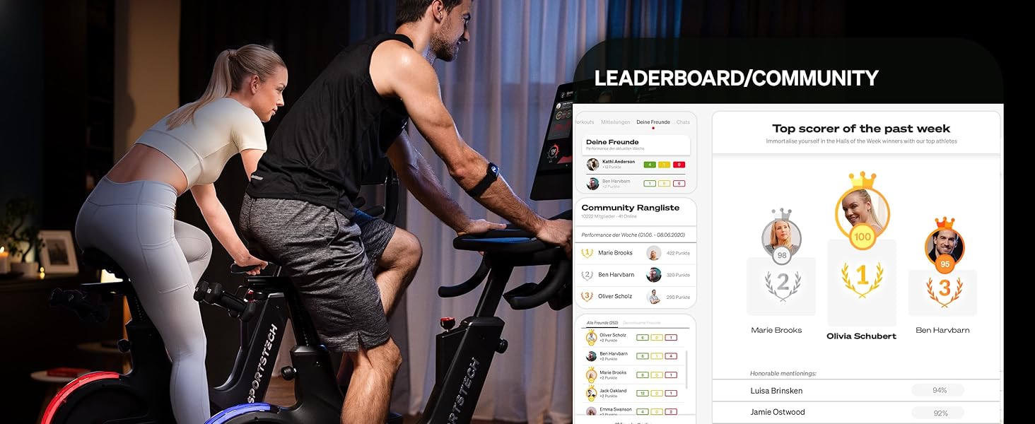 Спортивний велотренажер Sportstech з 21.5