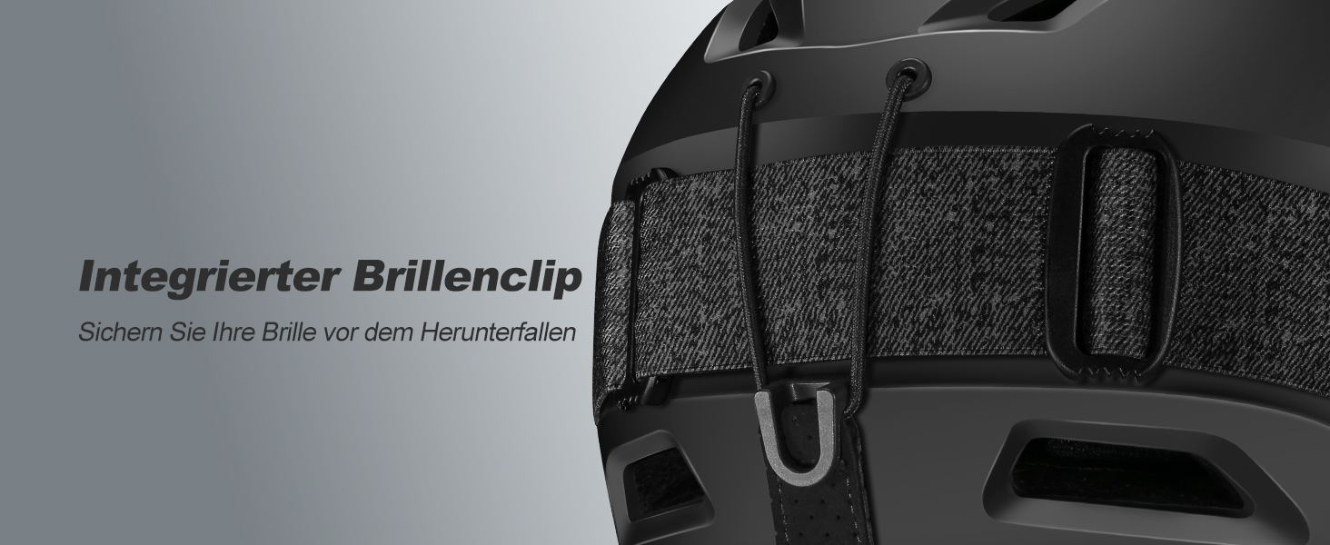 Шолом для лижного спорту та сноуборду Odoland з маскою, білий, регульований, 57-59 см