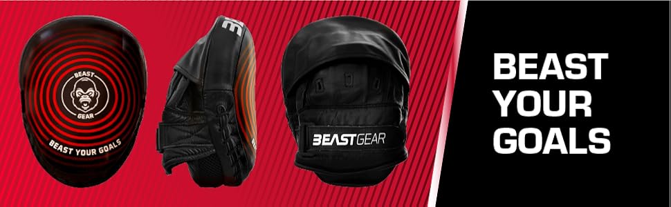 Накладки Beast Gear Box - шкіряні рукавиці з підтримкою зап'ястя для ММА